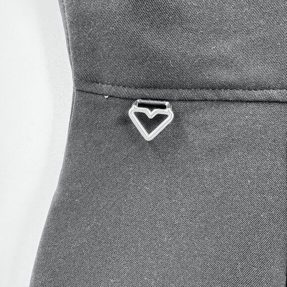 OBERMEYER Black Snow Ski Suit Stirrup Jumpsuit Bib Size 12 - Picture 7 of 8